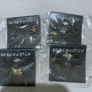 Beachwatch Kids Gold Earrings Jewelry Set